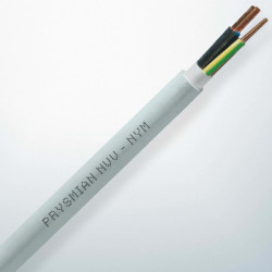 Prysmian - 3x1,5 mm 2 NVV (NYM) 300/500 V Eca kh-mv-yş/sr